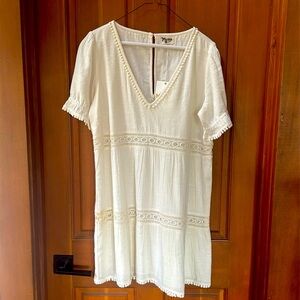Show Me Your Mumu white mini dress